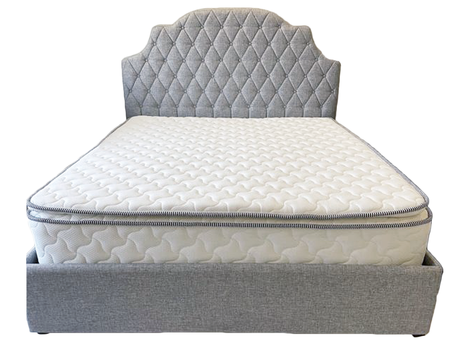 Queen size pillow top mattress and box sales spring