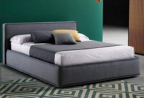 R2R FURNITURE LETTA DEBB KING SIZE BED WITH MATTRESS - 180cm X 200cm