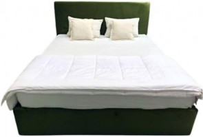 R2R FURNITURE CEYLON KING SIZE BED WITH MATTRESS 180X200 CM