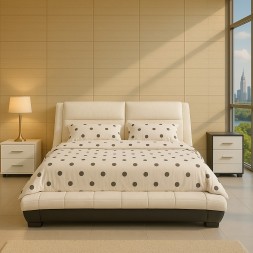 BALGAVIA BEDFRAME NO STORAGE NO MATTRESS (KING SIZE (180X200))