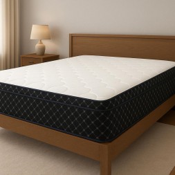 R2R Memory Foam Euro Top Mattress, Medium Firm Medical, Quilted Design (200x200x25)