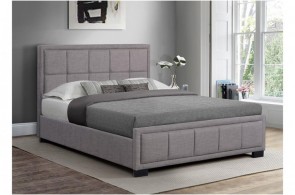 Birlea Hannover Fabric Bed Grey